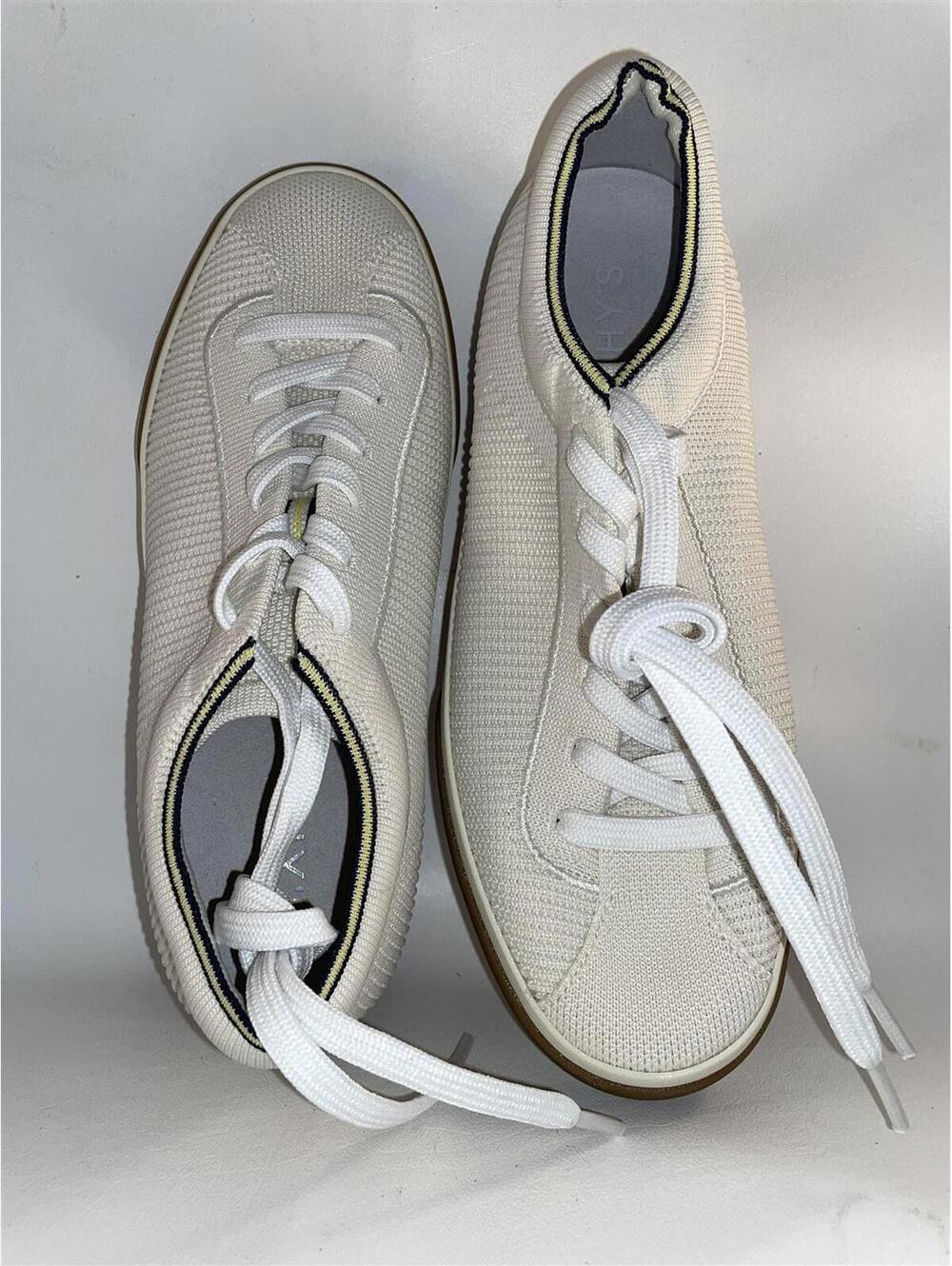 Rothy's Sneakers Beige Off White Women's Shoes Size 8 New